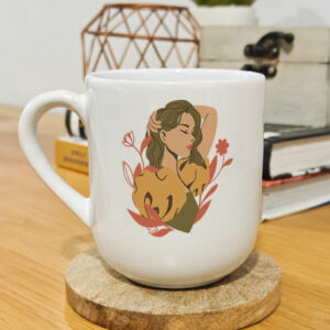 Personalised printed ceramic coffee mug good for gifting and personal use
