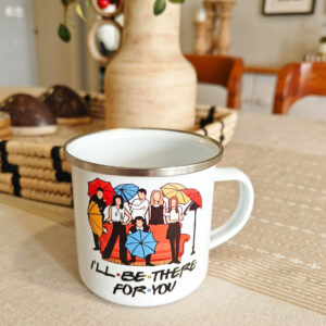 Printed personalised stainless steel military mug