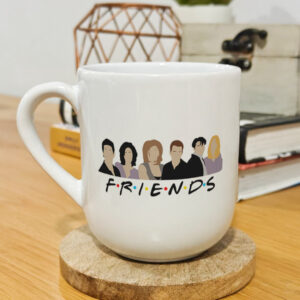 Personalised and printed ceramic coffee mug