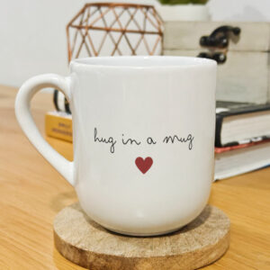 Personalised and printed ceramic coffee mug
