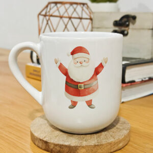 Personalised and printed ceramic Christmas mug