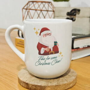 Personalised and printed ceramic Christmas mug