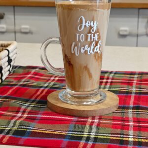 Personalised Irish glass cup