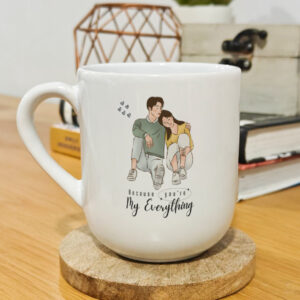 Personalised couple mug