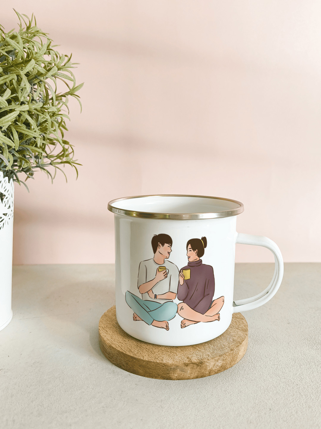 Personalised couple mug