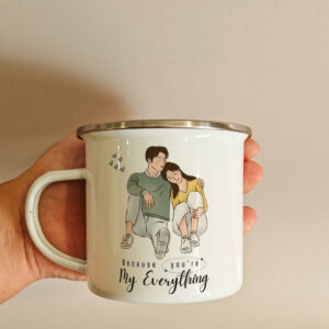 Personalised couple mug