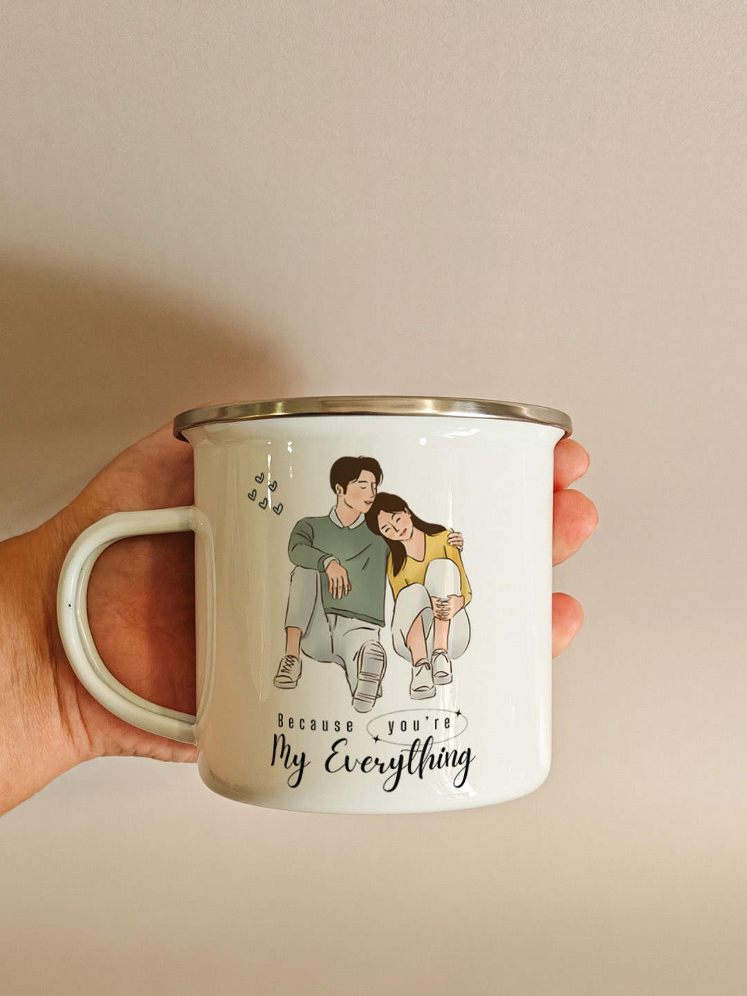 Personalised couple mug