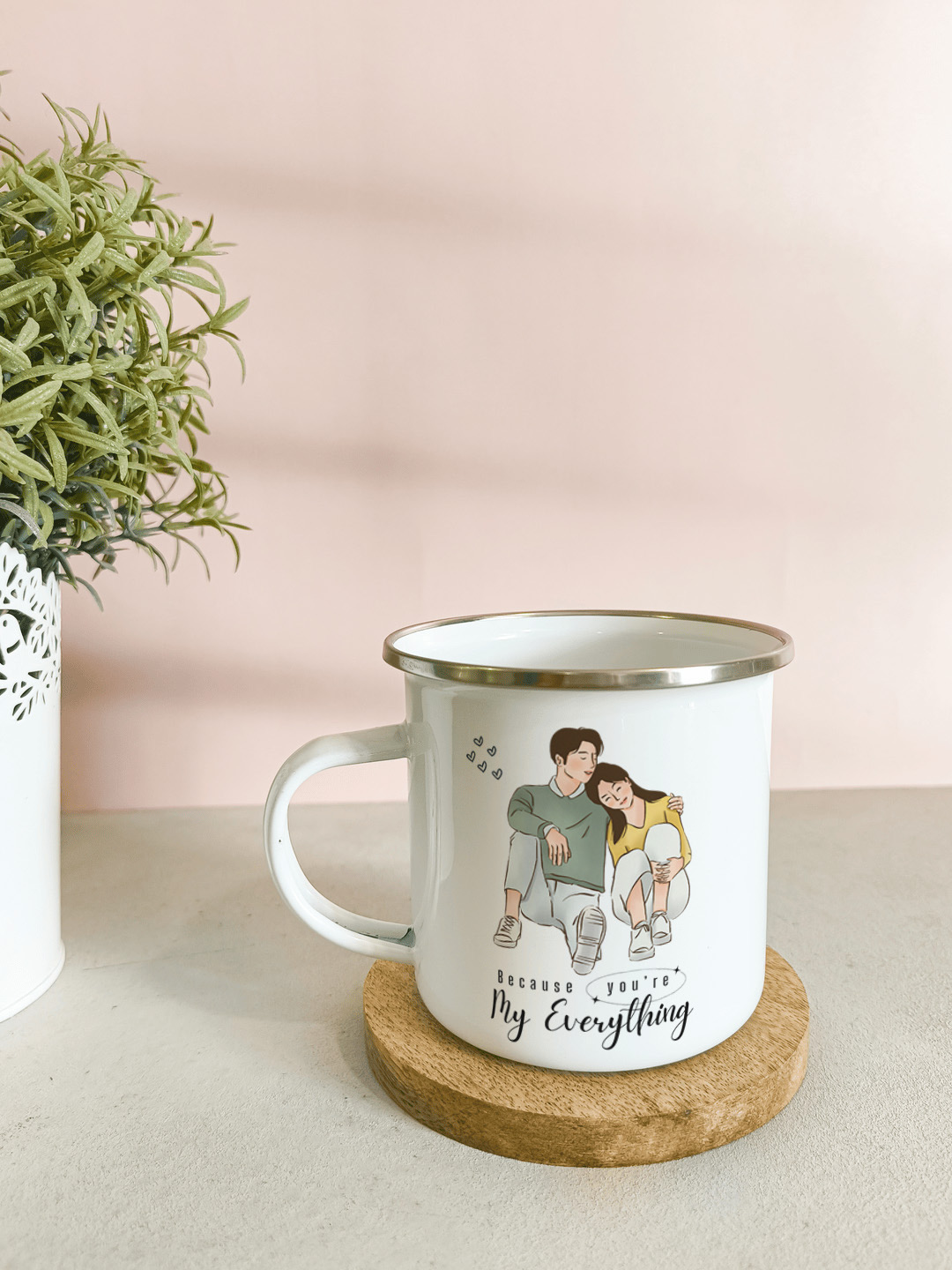 Personalised couple mug