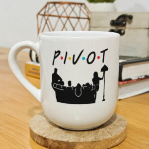 Printed Bell Brew coffee mug - Friends I Wish I Could