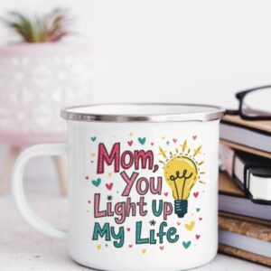Mother’s Day special printed and personalised stainless steel mug