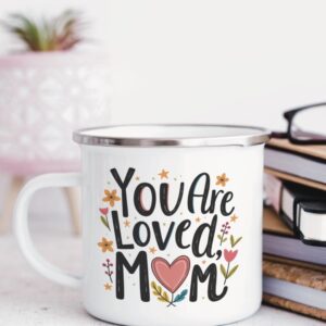 Mother’s Day special printed and personalised stainless steel mug