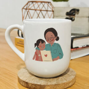 Printed and personalised ceramic mug - Mother’s Day gift